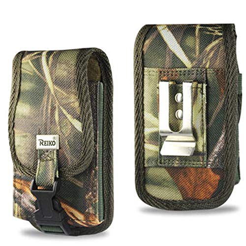 Camouflage Locking Clasp Heavy Duty Hunter Case for iPhone X & Xs - Rugged Protective Cover for Hunting, Outdoor Adventures & Military Use