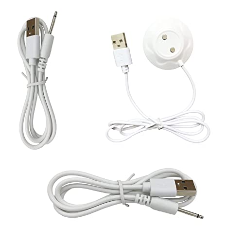 PDEEY Rose Toy Charger Bundle - USB-C & DC Charging Cable for Women's Massagers | Perfect for Home Relaxation & Travel Use