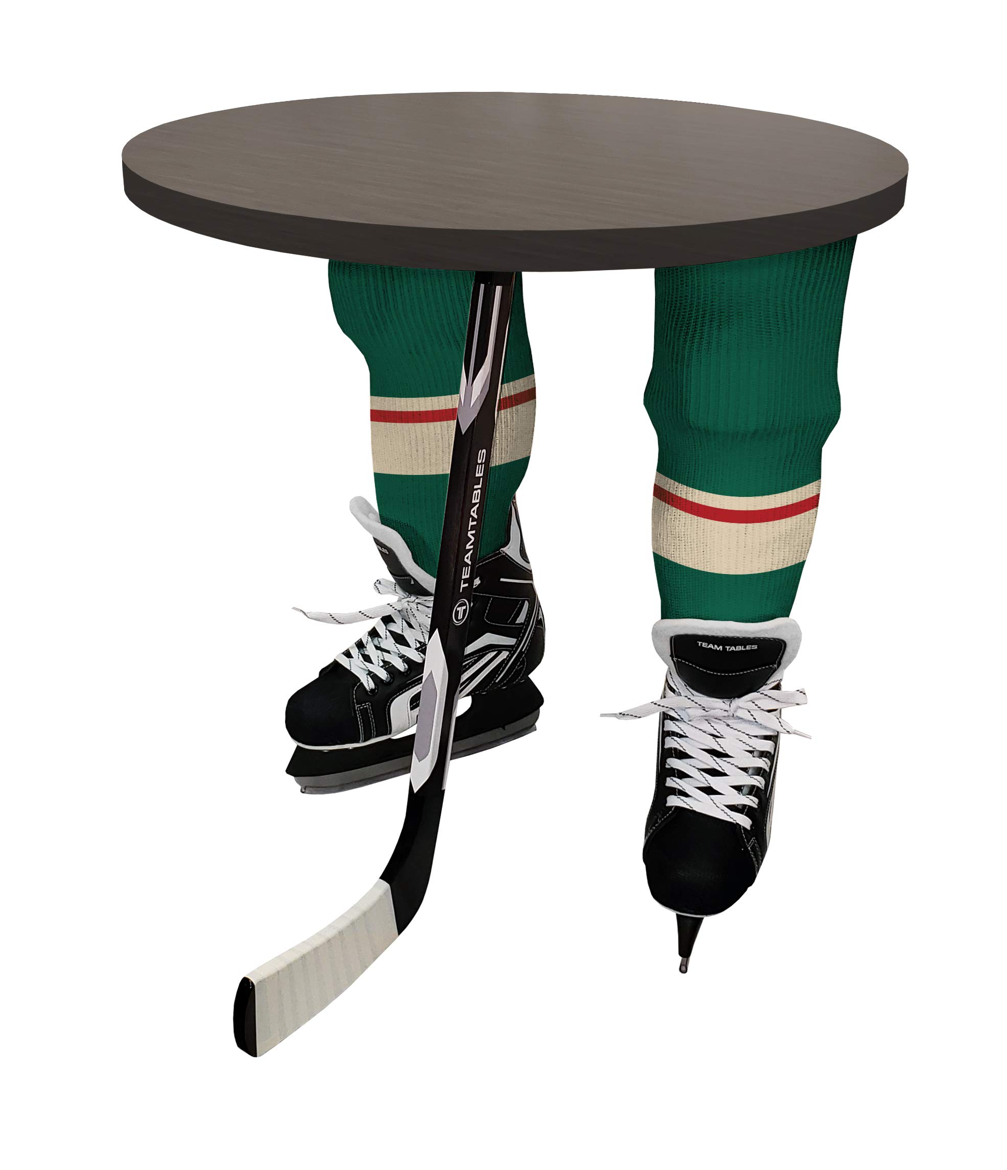 Minnesota Hockey Team Table - Premium Game Table for Home & Bar - Perfect for Game Nights & Sports Fan Gatherings
