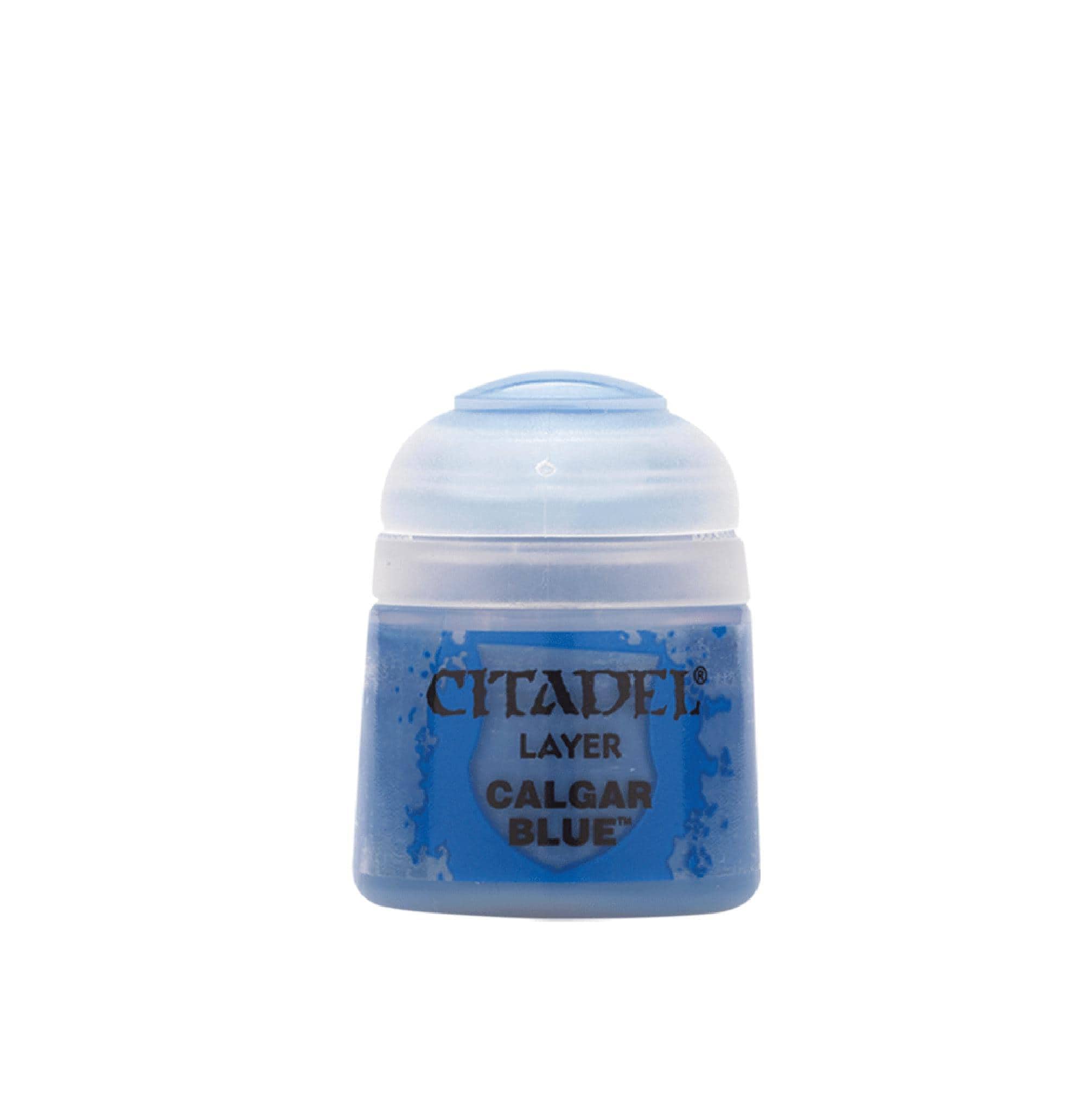 Games Workshop Citadel Layer Paint - Calgar Blue (12ml) - Acrylic Miniature Paint for Warhammer 40K, AOS & Tabletop Gaming - Perfect for Base Coating & Detailing