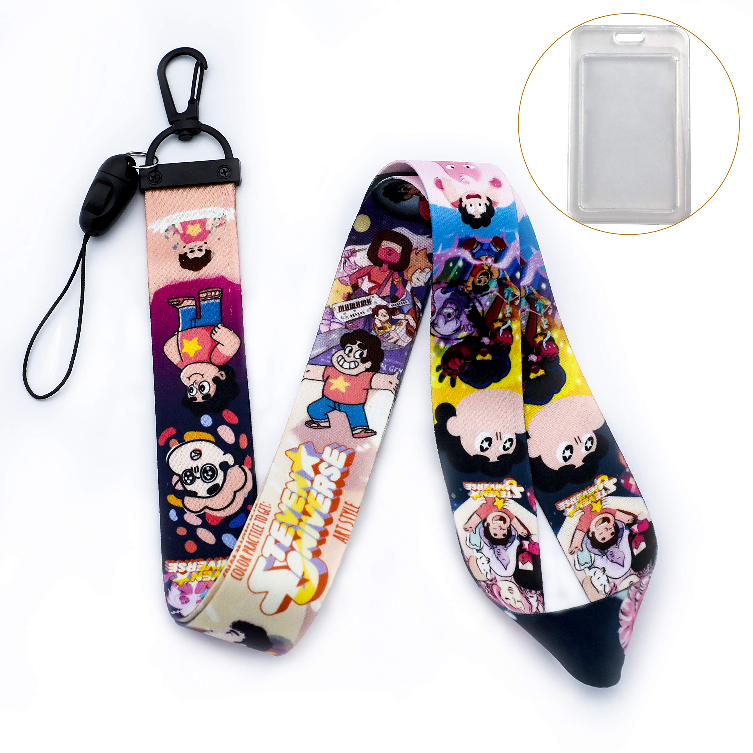 G-Ahora Anime Lanyard Keychain - Cute ID Badge Holder for Work, School & Conventions | Kawaii Character Design for Anime Fans & Cosplay Accessories