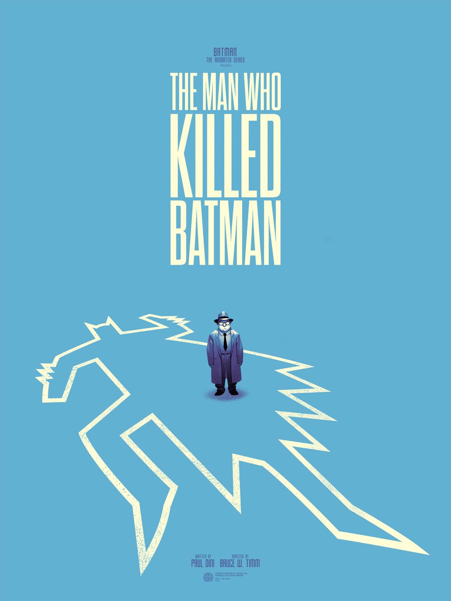 Batman: The Animated Series - The Man Who Killed Batman (Variant Edition) | DC Comics Collectible for Fans & Display | Perfect for Home Theater, Office Decor & Comic Book Collections