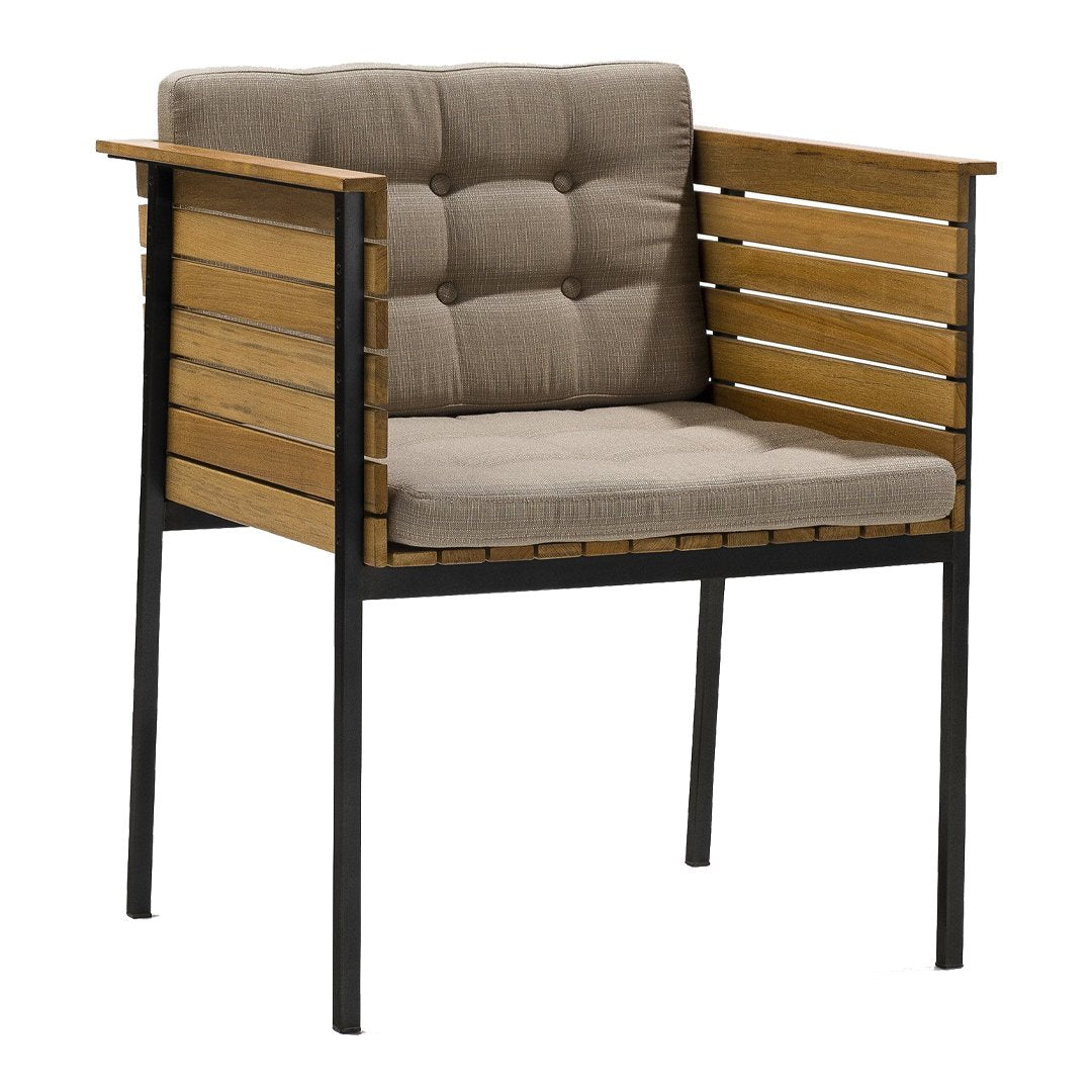 Haringe Armchair - Modern Accent Chair for Living Room, Bedroom & Office - Comfortable Upholstered Lounge Chair with Sturdy Metal Legs - Perfect for Relaxing, Reading & Decorating Your Home