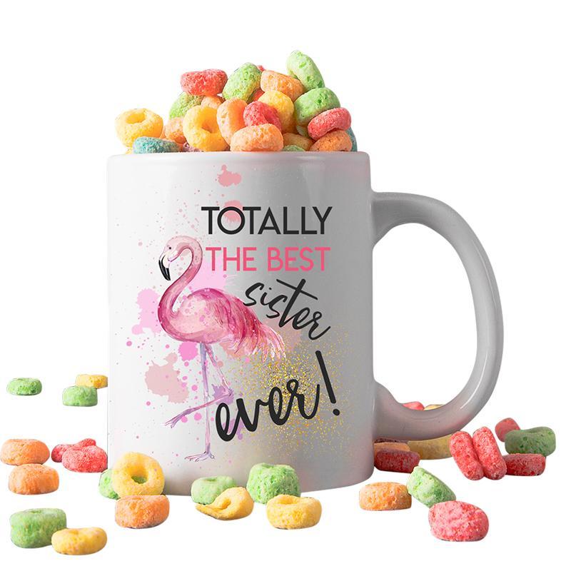 Best Sister Mug - Funny & Heartwarming Gift for Sisters - Perfect for Birthday, Christmas & Sister's Day - Ideal for Coffee, Tea & Hot Chocolate Lovers