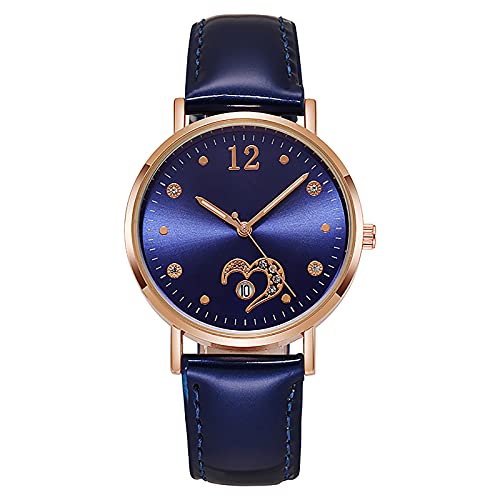 Waterproof Digital Wrist Watch for Women - Luminous Multifunctional Ladies Watch with Calendar, Fashion Blue One Size - Perfect for Outdoor Activities, Sports & Everyday Wear