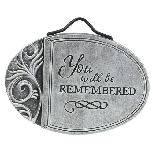 Carson Home Peaceful Reflections Garden Stake - Memorial Plaque for Loved Ones - Perfect for Graveside, Backyard, or Garden Decor