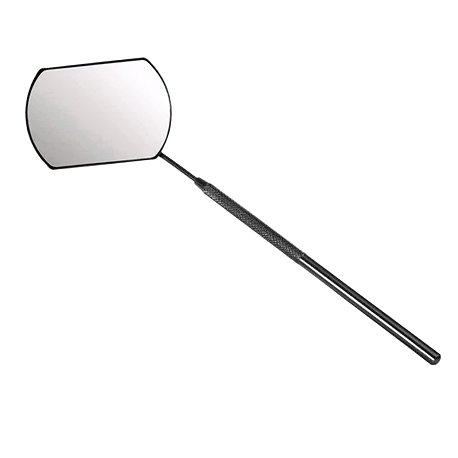 Fityle Extra Large Rectangle Stainless Steel Makeup Mirror - Black Extension Mirror for Eyelash & Beauty Supplies | Perfect for Salon, Home Vanity & Professional Makeup Artists