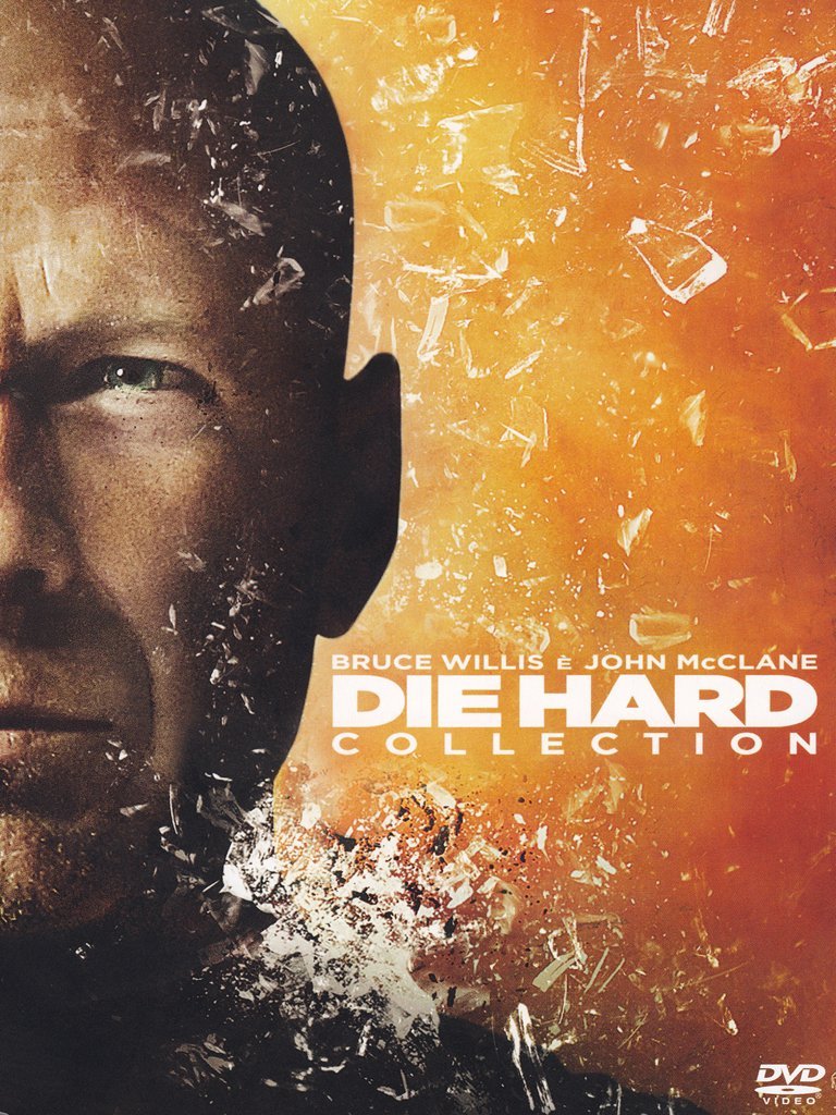 Die Hard 5-Movie DVD Collection Box Set - Action Thriller Films for Movie Nights & Gifts