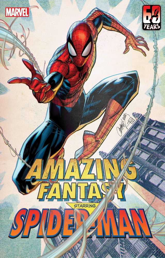 Amazing Fantasy #1000 Js Campbell Variant - Rare Marvel Comic Book Collectible for Superhero Fans & Investors | Perfect for Display, Gifts & Comic Collections