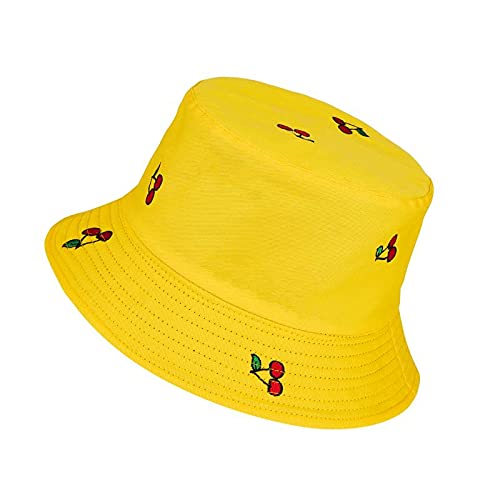 Reversible Bucket Hat for Women - Packable Sun Hat & Fisherman Hat - YYDiannaWu - Perfect for Beach, Hiking, and Outdoor Activities