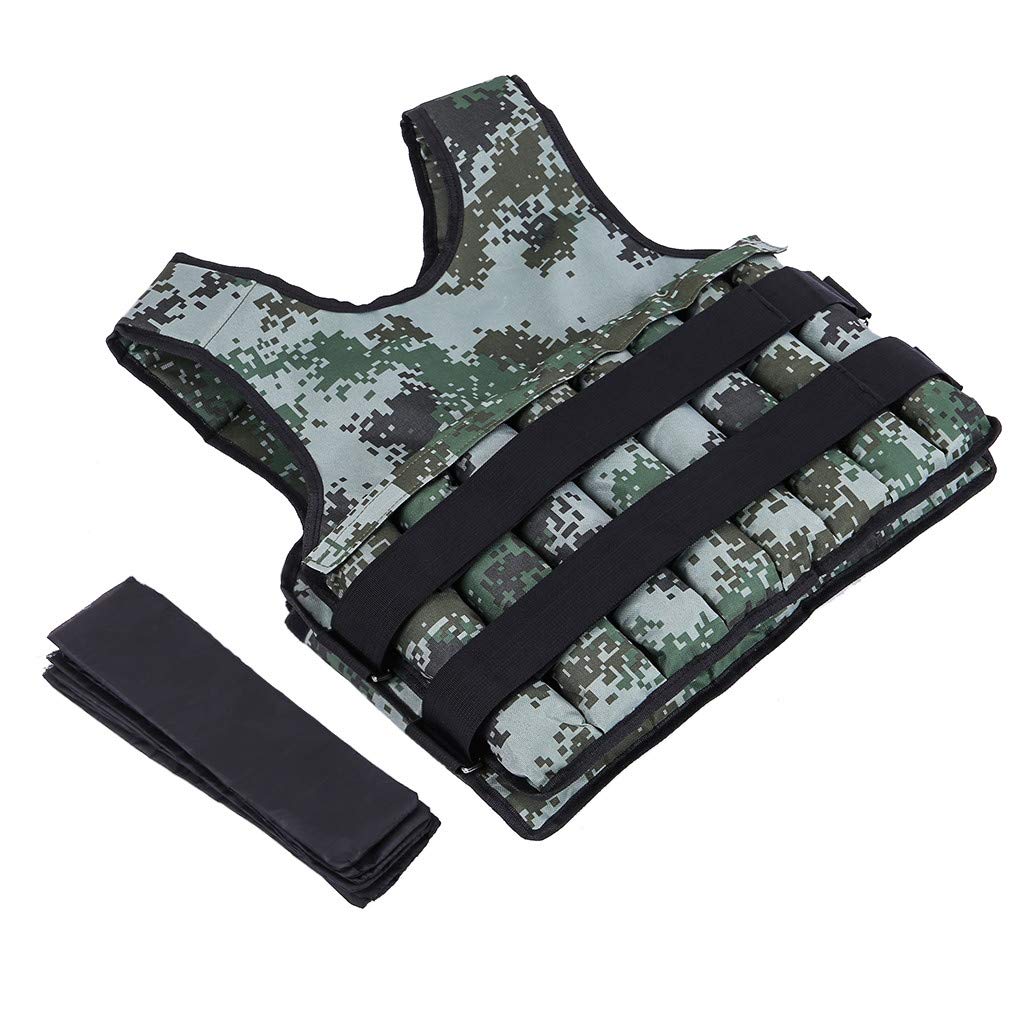 Adjustable Weighted Vest for Workout & Training - Fitness Gear for Men & Women - Gym & Outdoor Use