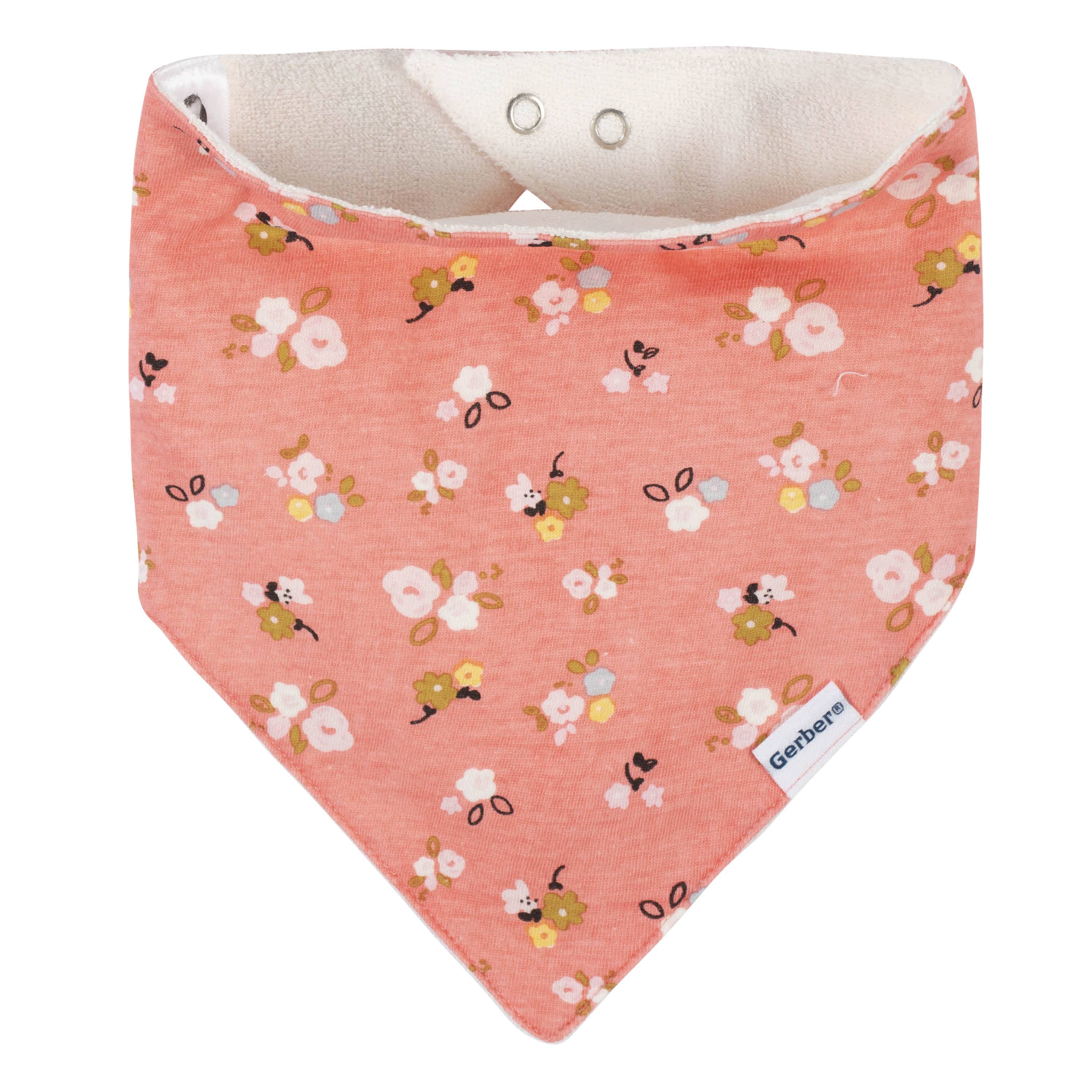4 Pack Baby Girls Bunny Ballerina Bandana Bibs - Soft Cotton Drool Bibs for Infants & Toddlers - Perfect for Feeding, Teething & Photo Shoots