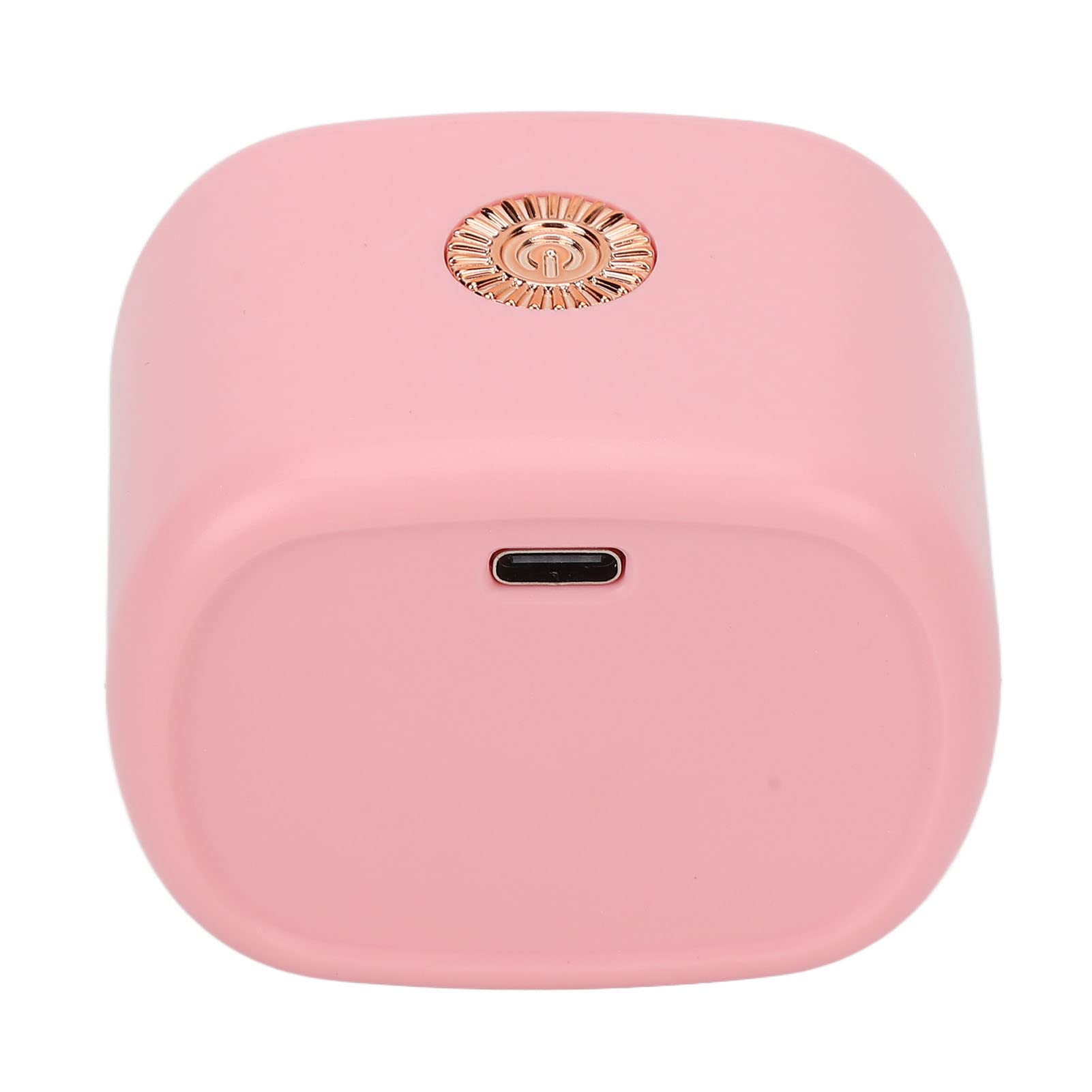 Mini UV LED Nail Lamp - 4 LED Beads Fast Drying Portable Gel Nail Polish Curing Light with Soft Lighting for Home & Salon Nail Art (Pink) | Perfect for DIY Manicures, Professional Nail Services & Gift Giving
