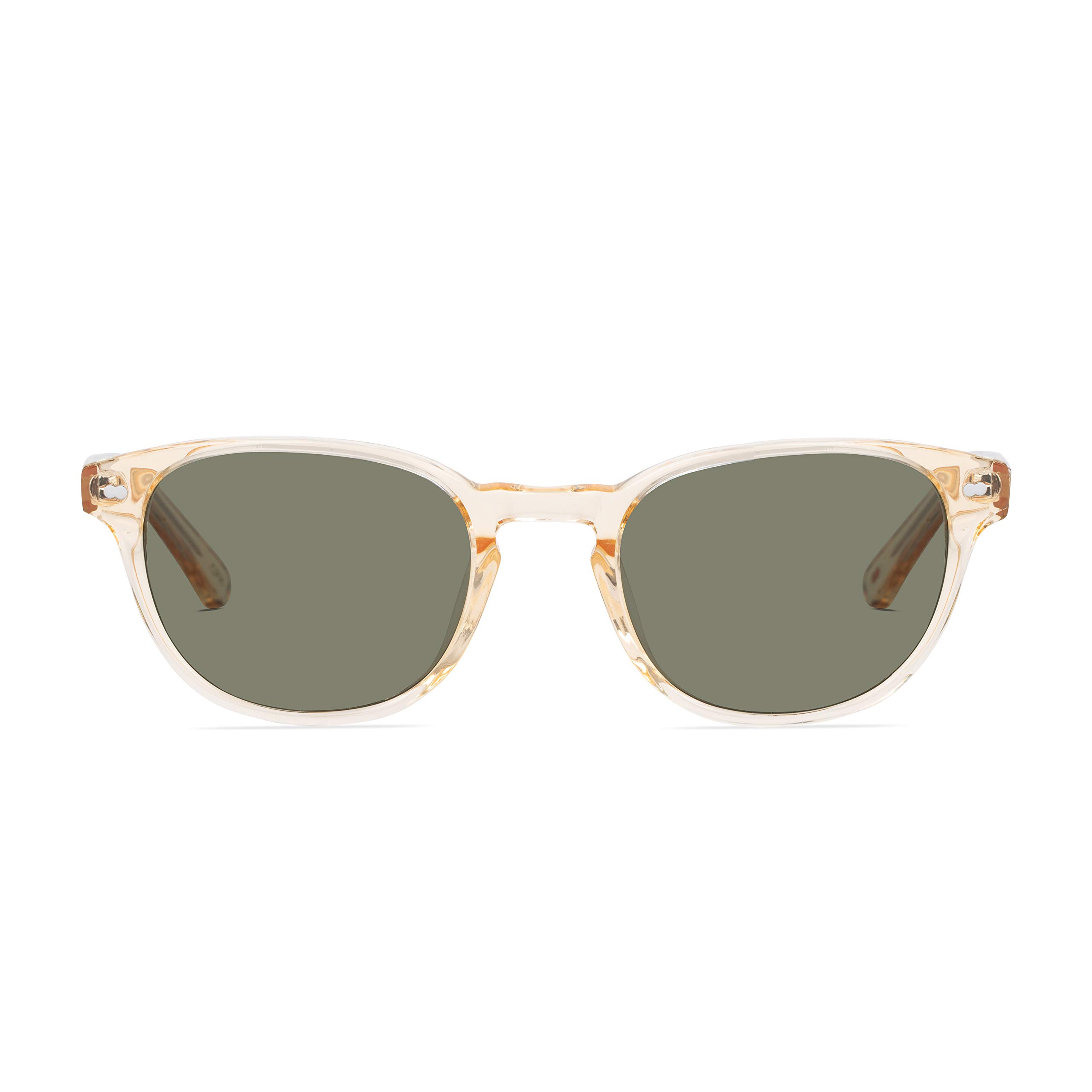 Christopher Cloos - Round Polarized Sunglasses for Men & Women | UV Protection, Trendy Unisex Shades with Case | Perfect for Driving, Beach & Outdoor Activities