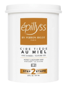 Epillyss Honey Wax for Hair Removal - 20 oz Natural Depilatory Wax for Smooth Skin - Perfect for Legs, Arms, Bikini & Face at Home Salon