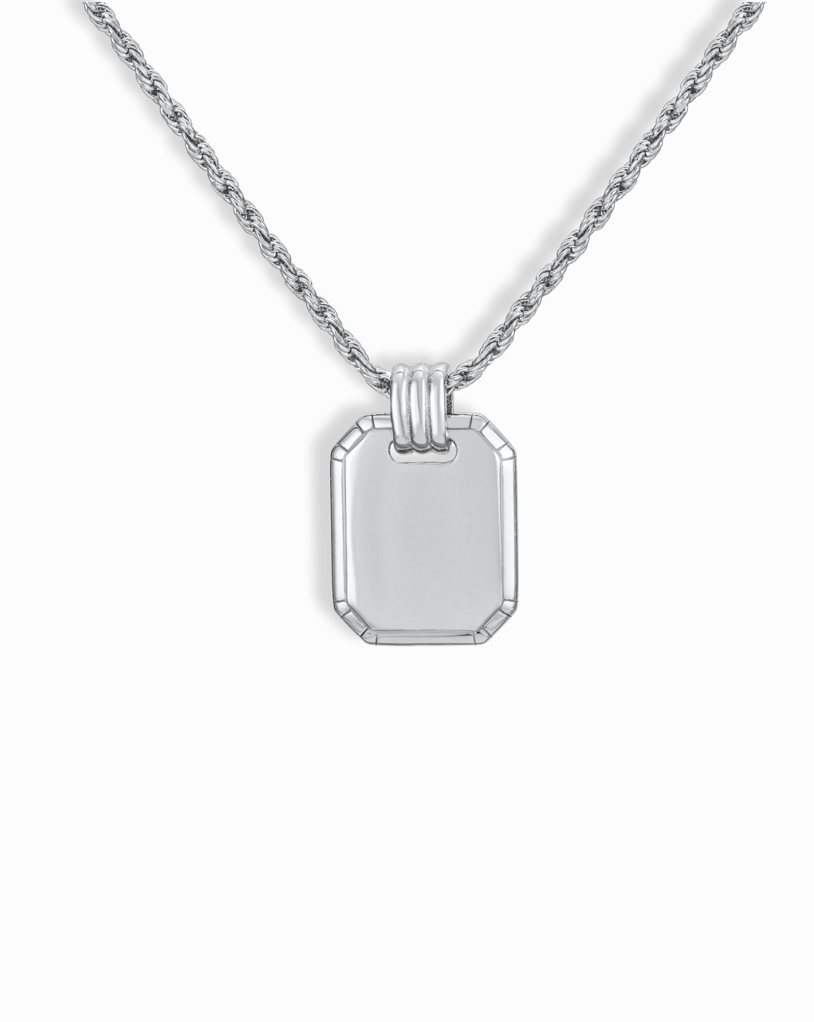 Elsie Pendant Necklace - Elegant Silver Heart Charm Necklace for Women, Perfect for Valentine's Day Gifts, Anniversaries & Date Nights
