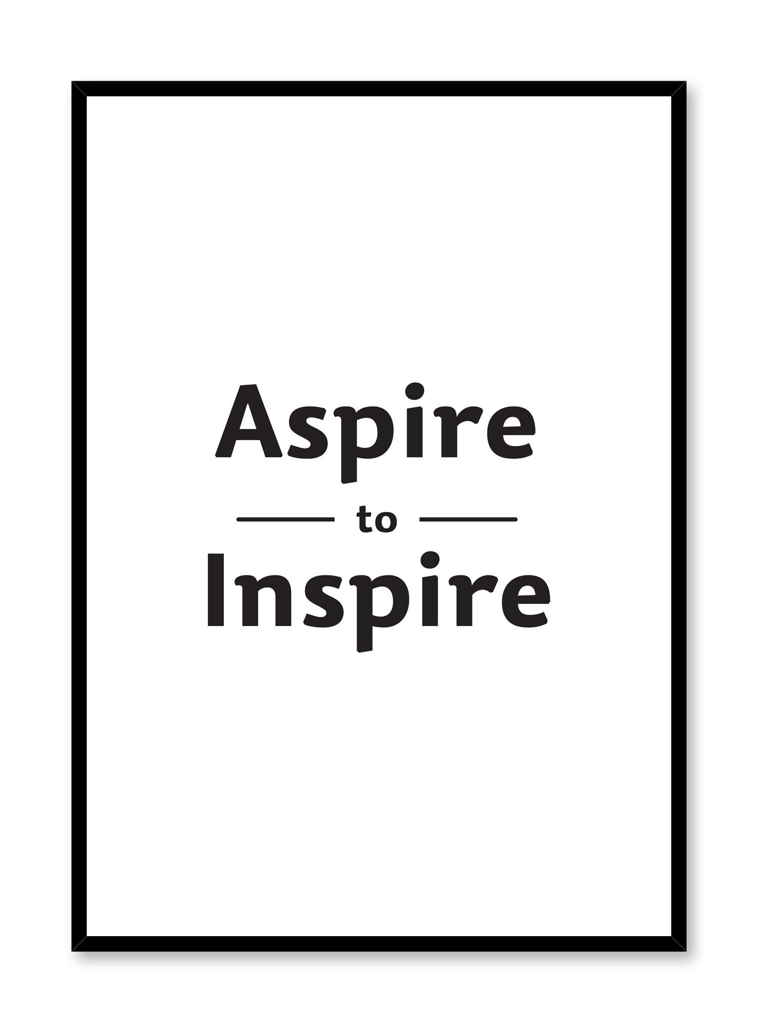 Inspirational Motivational Wall Art Poster - Uplifting Quotes for Home, Office & Classroom Decor