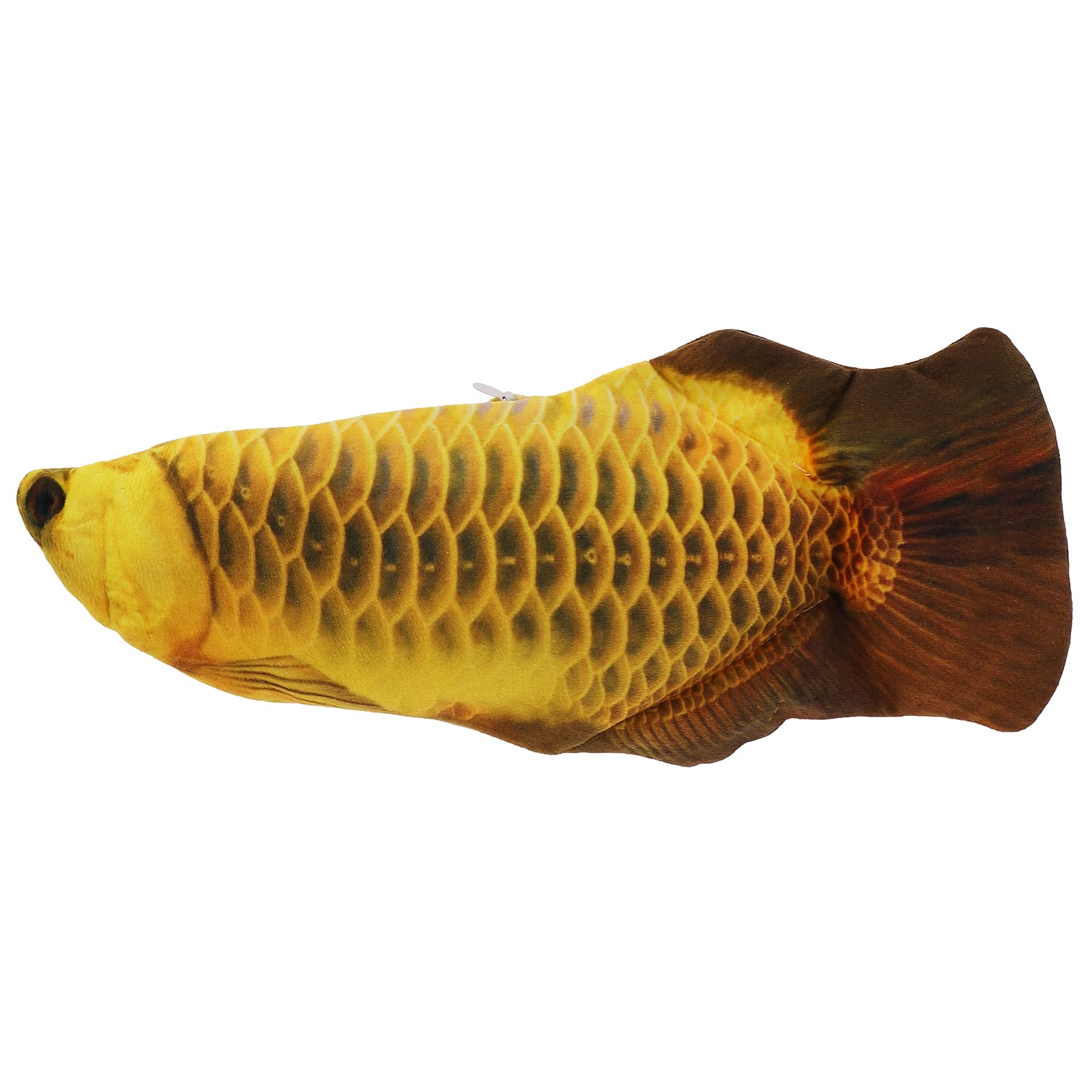 LUOZZY Electric Floppy Fish Cat Toy - Interactive Moving Fish Toy for Cats with Realistic Swimming Motion (Arowana 30CM) - Perfect for Indoor Play, Boredom Relief & Exercise for Kittens & Adult Cats