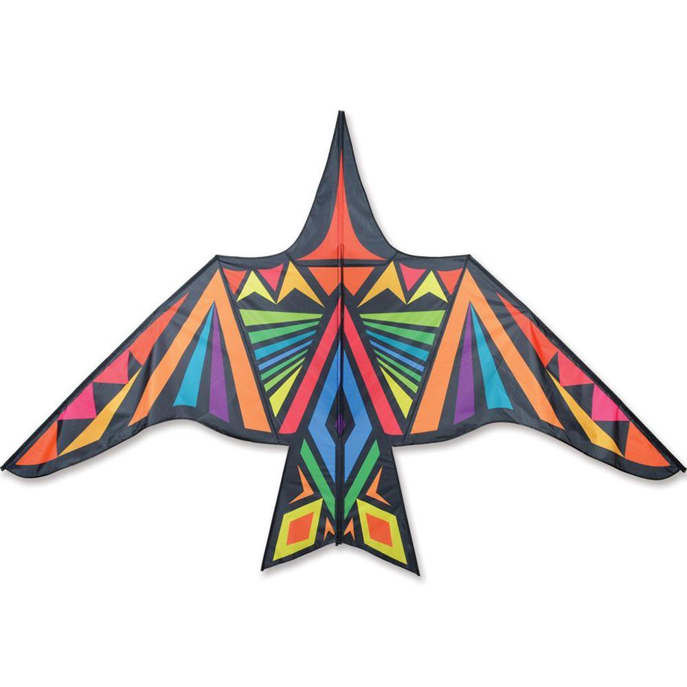 11.5FT Geometric Thunderbird Kite - Large Colorful Outdoor Kite for Beach, Park & Family Fun - Easy to Fly for Kids & Adults