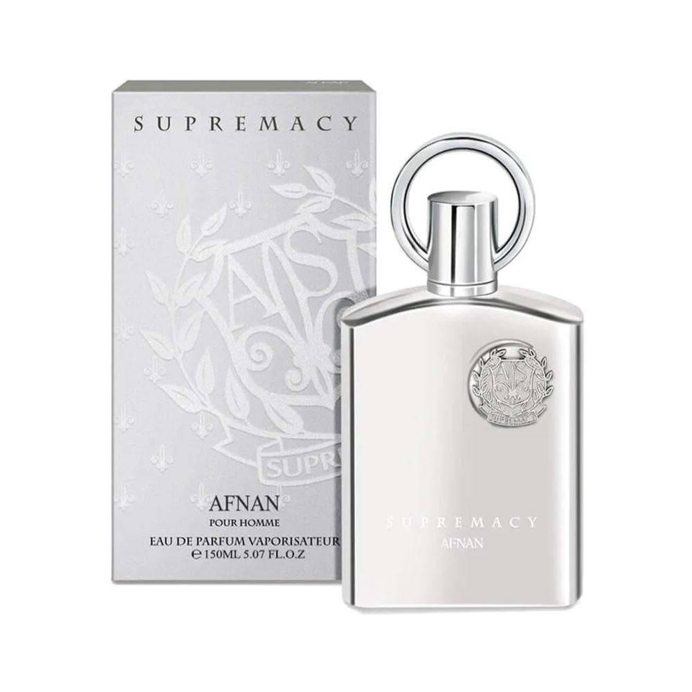 Supremacy Silver Eau de Parfum 150ml for Men - Long Lasting Luxury Fragrance | Perfect for Date Night, Office & Special Occasions
