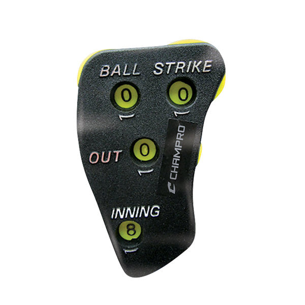 Champro 4 Dial Umpire Indicator - Baseball & Softball Umpire Counter for Accurate Pitch Tracking - Perfect for Umpires, Coaches, and Scorekeepers
