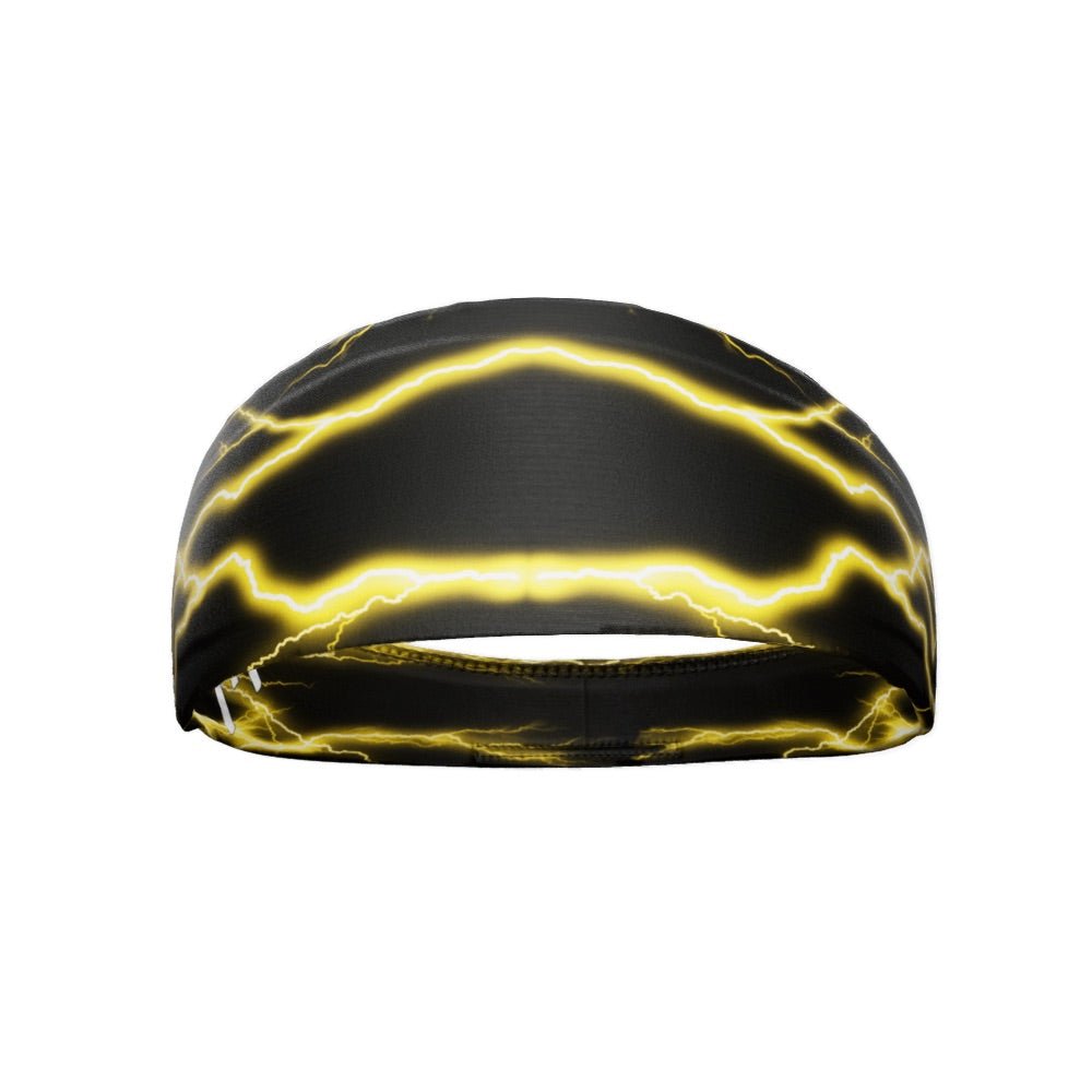 Yellow Lightning Headband - Fashion Hair Accessory for Women & Girls | Perfect for Sports, Workouts, and Everyday Wear