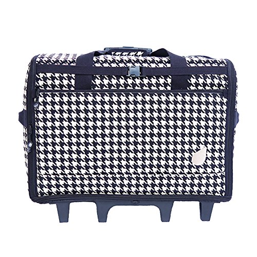 BlueFig DS23 23-Inch Ebony Wheeled Travel Luggage - Perfect for Air Travel, Business Trips & Weekend Getaways
