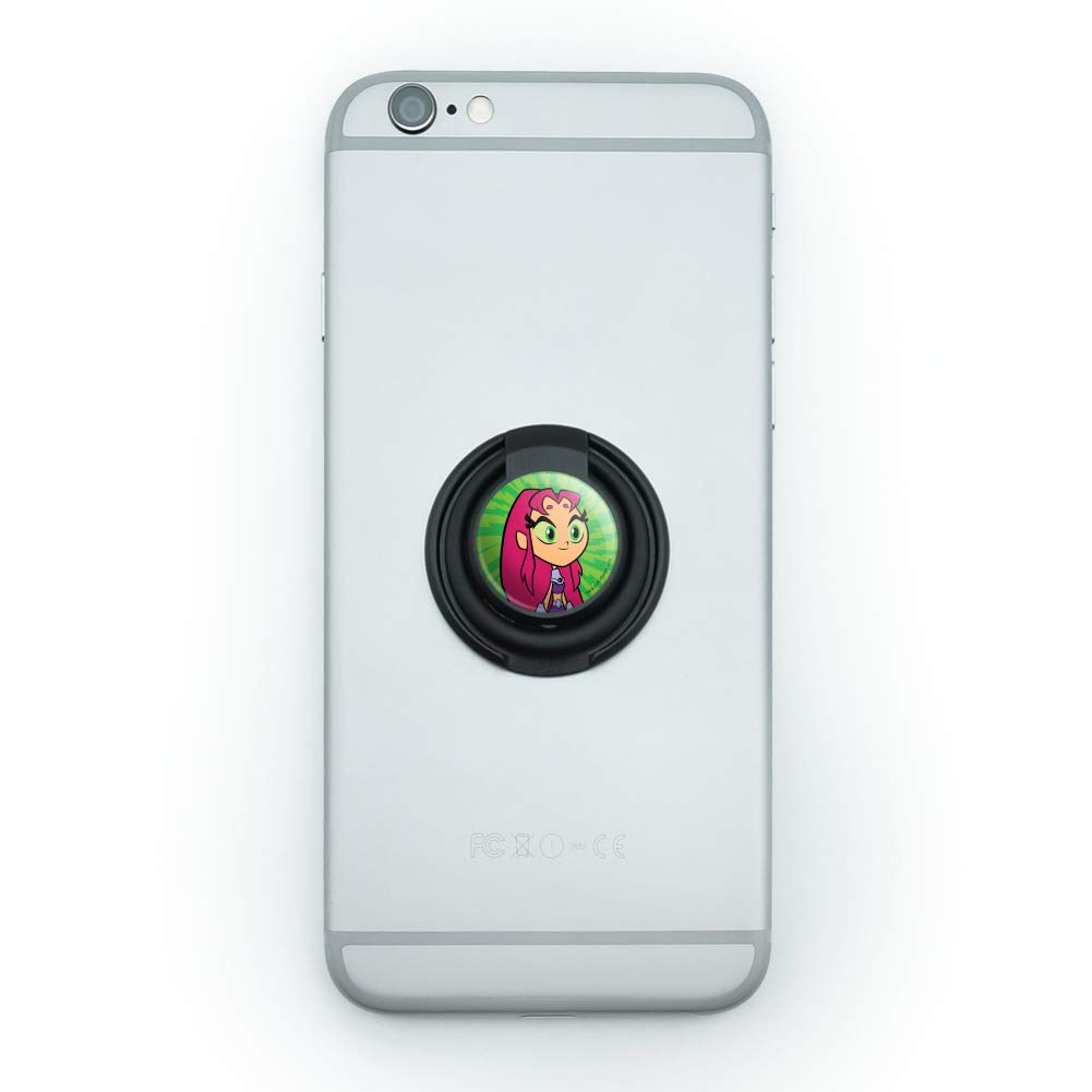 Teen Titans Go! Starfire Mobile Phone Ring Holder Stand - Durable Grip for Secure Phone Handling, Perfect for Watching Videos, Gaming, and Taking Selfies