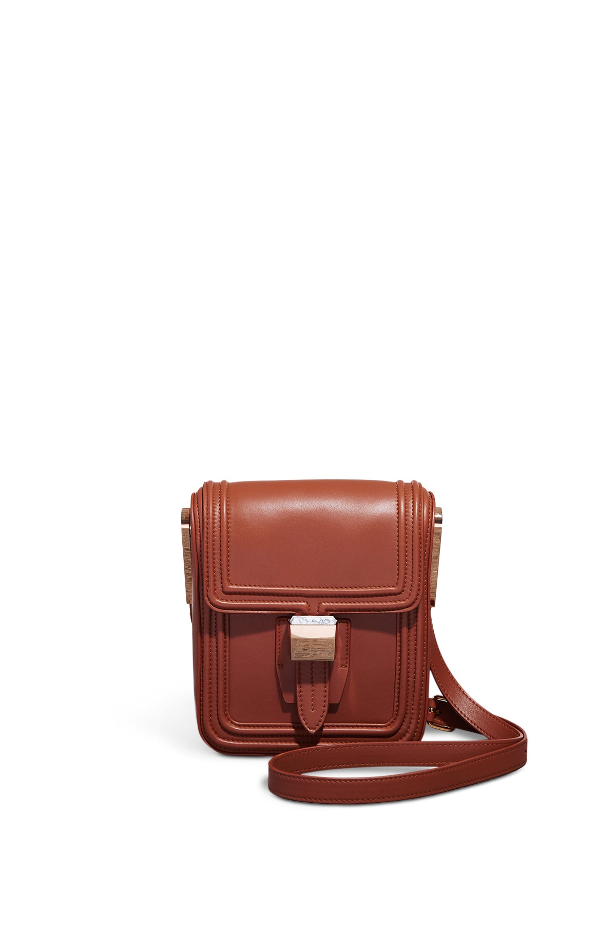 Premium Marvelle Crossbody Bag in Cognac Nappa Leather - Stylish Women's Handbag for Everyday Use, Travel & Work Accessories