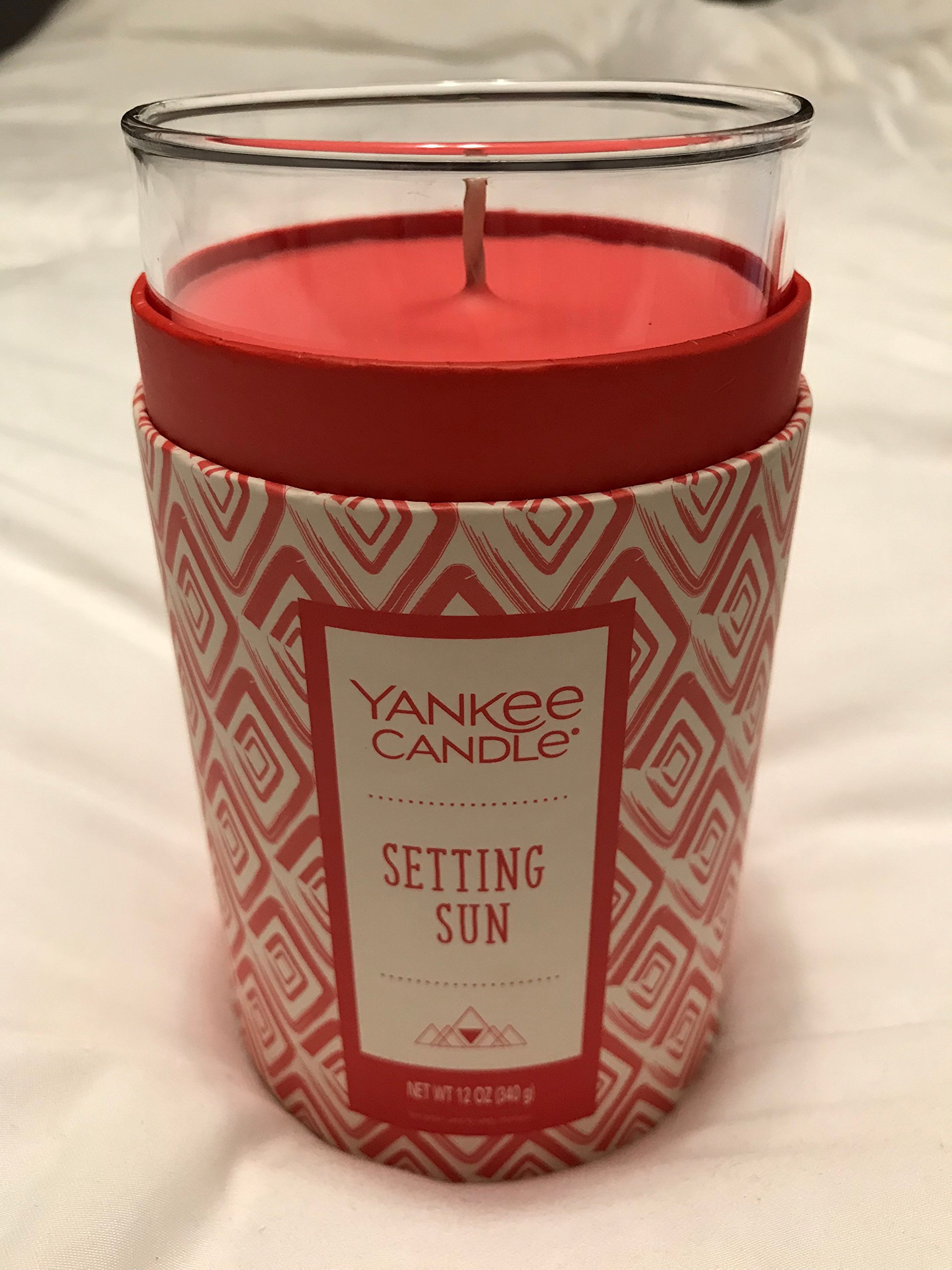 Yankee Candle Wanderlust Collection - Setting Sun Limited Edition Scented Candle for Home Decor, Relaxation & Aromatherapy | Perfect for Living Room, Bedroom & Gift Giving