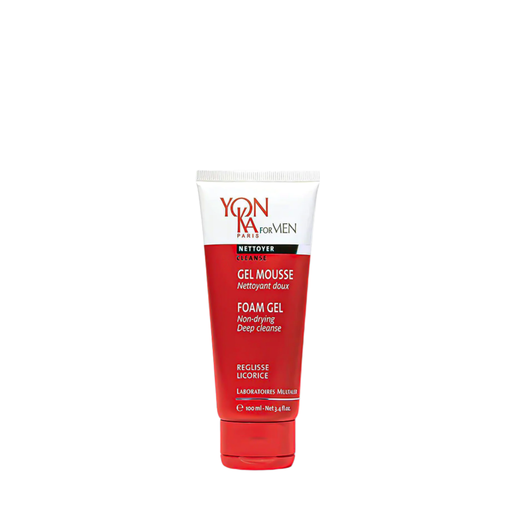 Yon Ka Paris Men's Foam Gel Cleanser - Deep Cleansing Face Wash for Men with Natural Ingredients | Perfect for Daily Skincare & Post-Workout Use