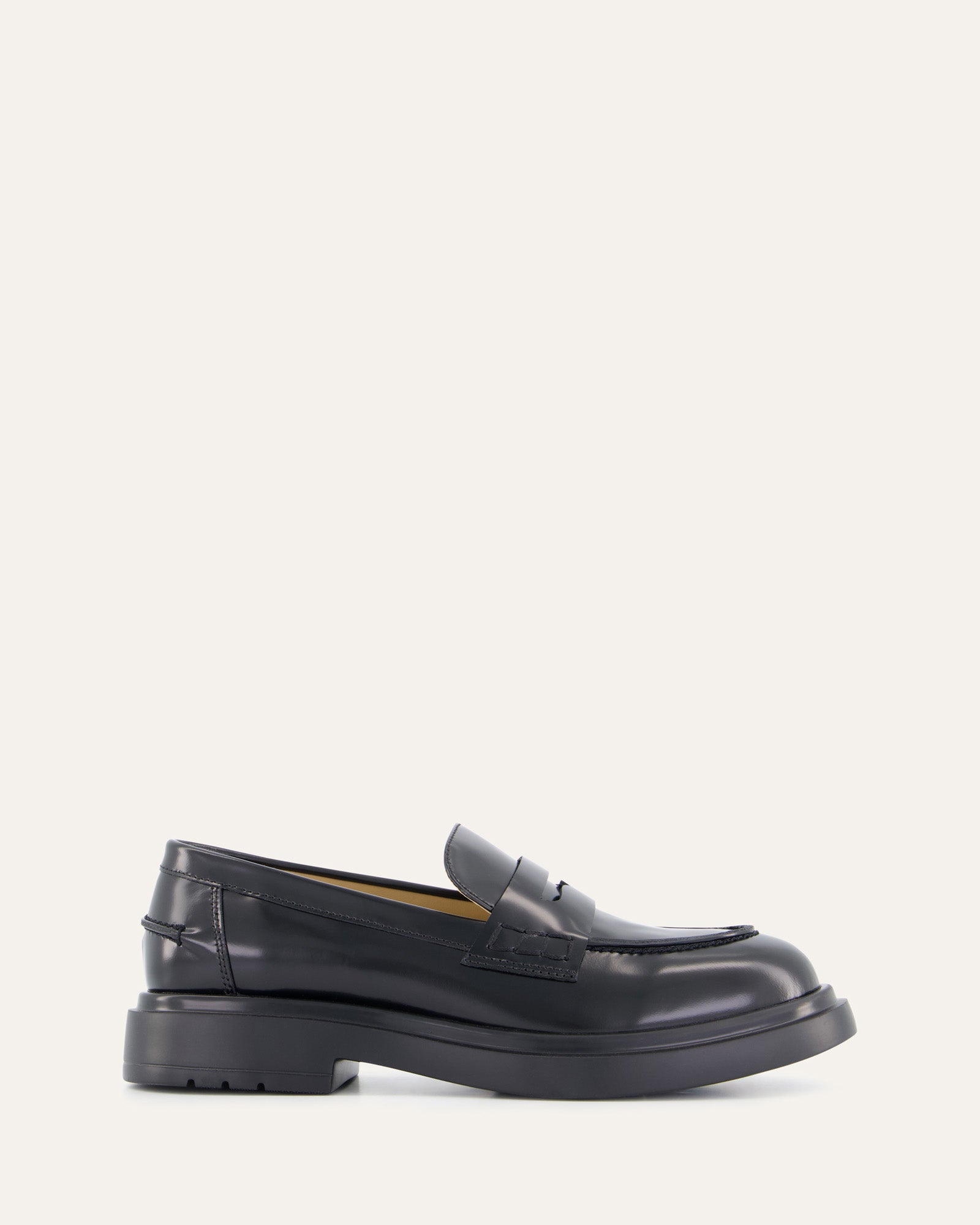 Premium Black Leather JARVIS Loafers for Men - Comfortable & Stylish Slip-On Shoes for Business, Casual & Office Wear