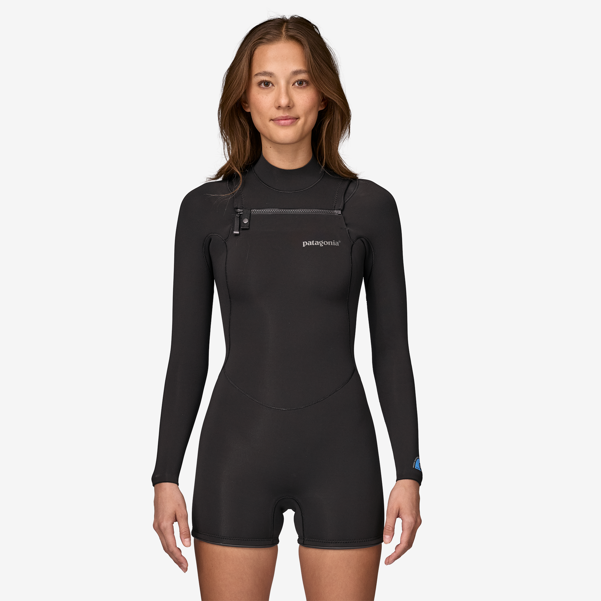 Women's Yulex® Regulator® Lite Front Zip Long Sleeve Spring Wetsuit for Surfing, Diving & Water Sports | Eco-Friendly Neoprene Alternative