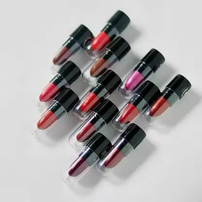 12-Piece Mini Matte Travel Lipstick Set - Long Lasting, Waterproof & Non-Stick - Perfect for Everyday Wear, Parties & On-The-Go Touch Ups