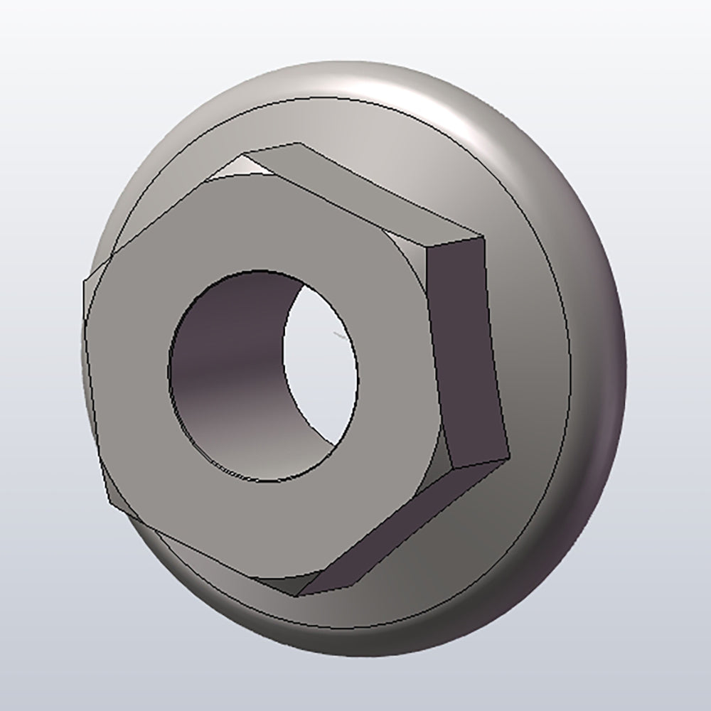 M5 42 Hex Nut TDS 250 - High Strength Steel Fastener for Automotive, Machinery & DIY Projects