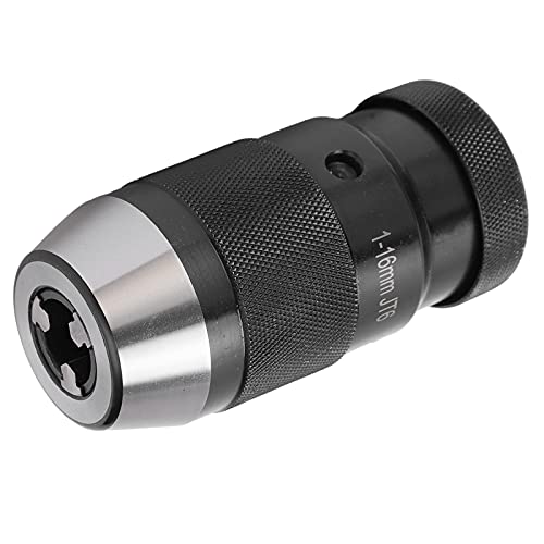 Self-Tightening Drill Chuck for Electric Hand Drill & Small Bench Drill - Durable Metal Keyless Chuck for Woodworking, Metal Drilling & DIY Projects