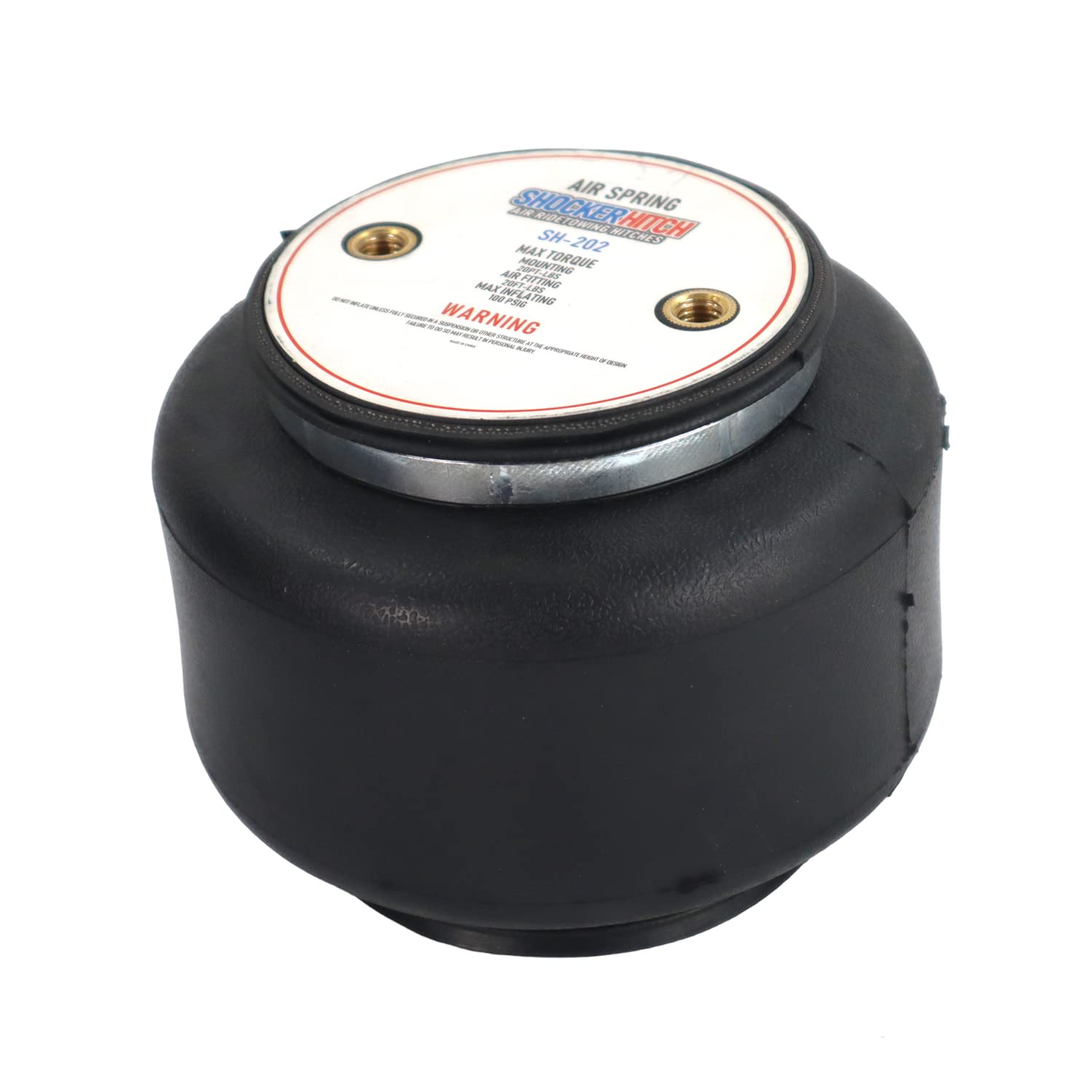 Shocker Hitch Replacement Air Spring Bag for Quick Air 5th Wheel - Heavy Duty Suspension Upgrade for Smooth Towing & Enhanced Stability (Perfect for RV Trailers, Campers & Travel Trailers)