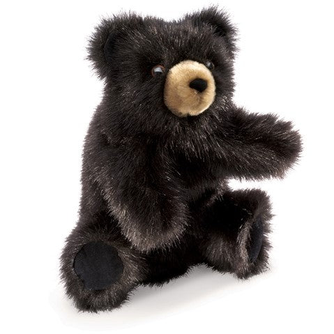 Adorable Black Bear Hand Puppet for Kids - Interactive Storytelling & Pretend Play Toy for Toddlers & Preschoolers - Perfect for Classroom, Birthday Parties & Family Fun