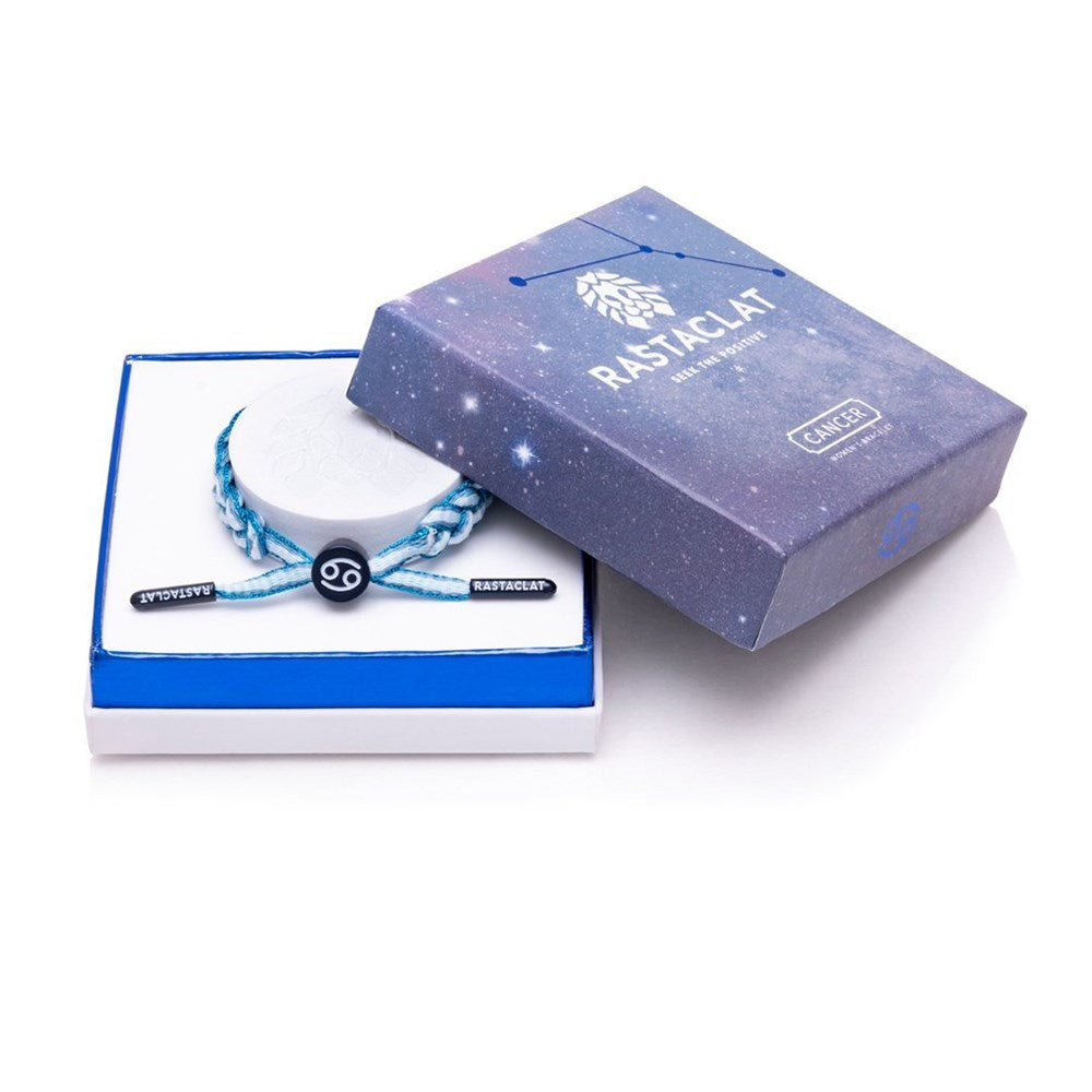 Rastaclat Cancer Awareness Bracelet Boxed Set - Small/Medium - Stylish Wristband for Men & Women - Perfect for Fundraising, Charity Events & Everyday Wear