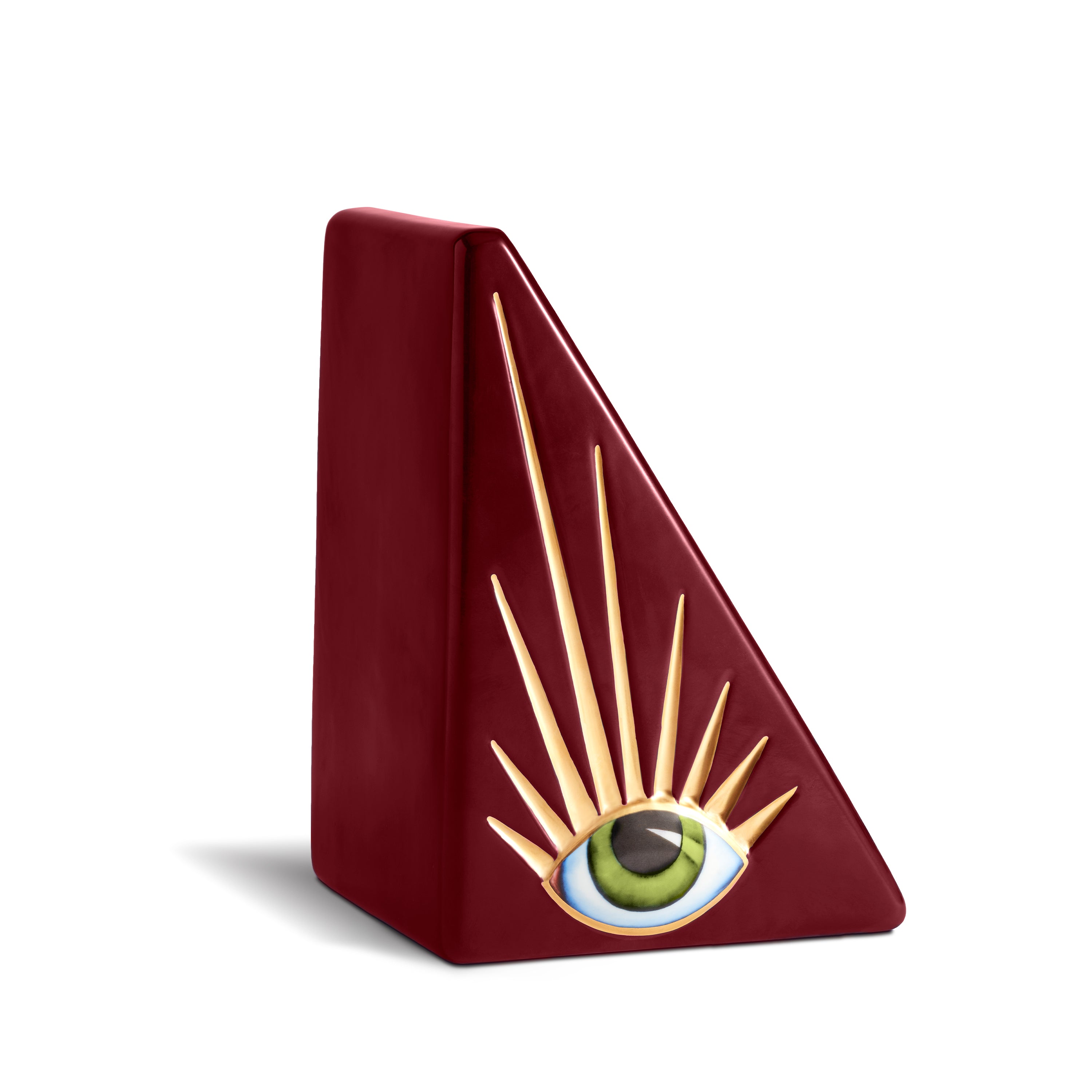 Lito Bookend Bordeaux - Elegant Wine-Themed Book Holder for Home & Office Decor - Perfect for Bookshelves, Desks, and Gift Giving