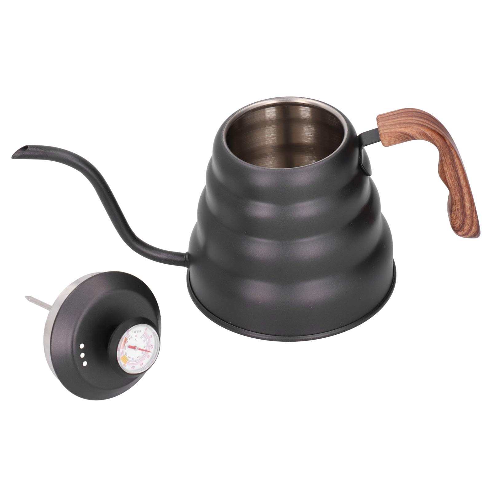 Premium 03 Gooseneck Kettle - Stainless Steel Coffee Pour Over Kettle for Baristas, Home Brewing & Office Use | Perfect for Pour Over Coffee, Tea Brewing & Kitchen Decor