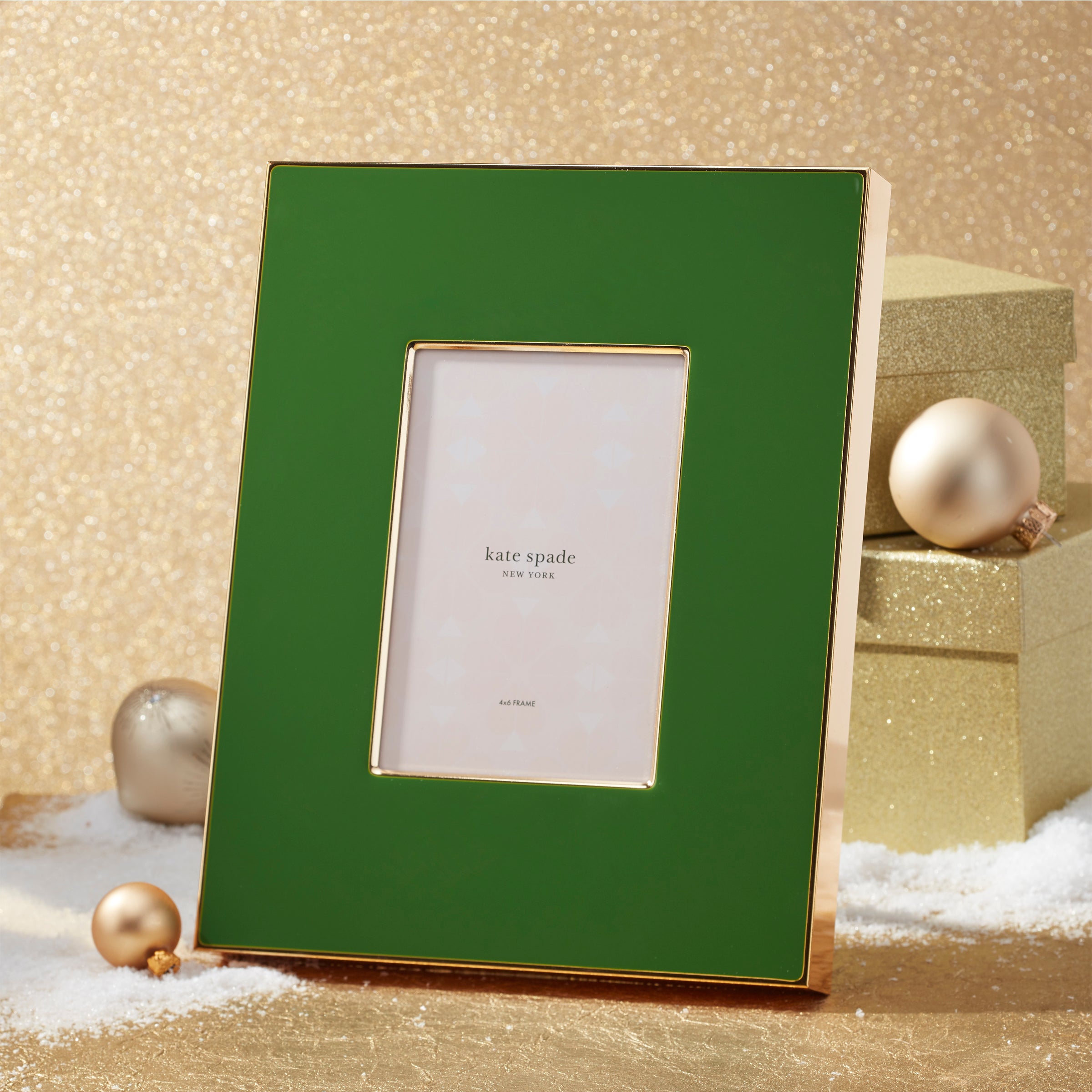 4x6 Green Picture Frame - Make It Pop - Perfect for Wall Decor, Photo Displays, and Home Office Decorations