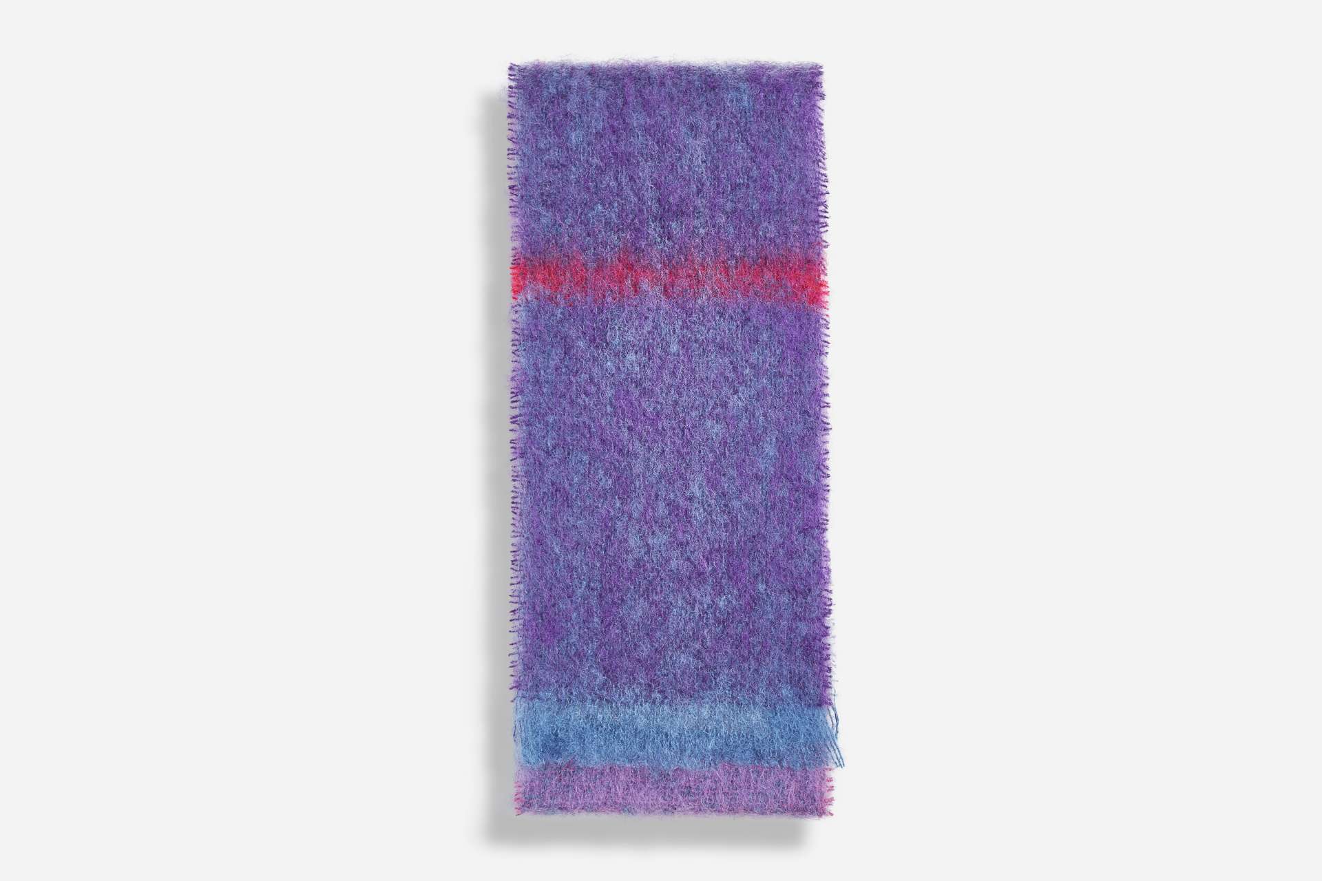 Aubergine Boho Mohair Scarf - Soft & Warm Winter Accessory for Women - Perfect for Cold Weather, Outdoor Activities & Fashion Styling