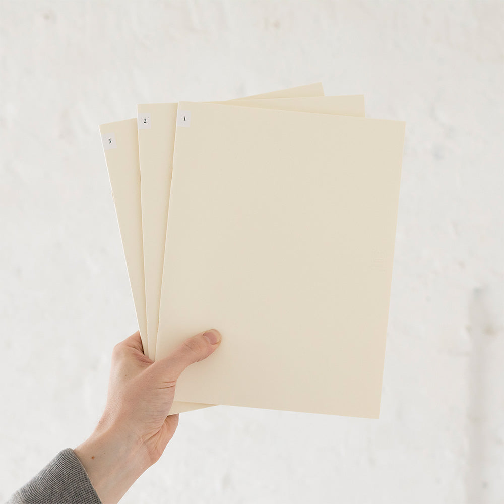 Midori MD Notebook Light - 3 Pack A4 Size (8.3