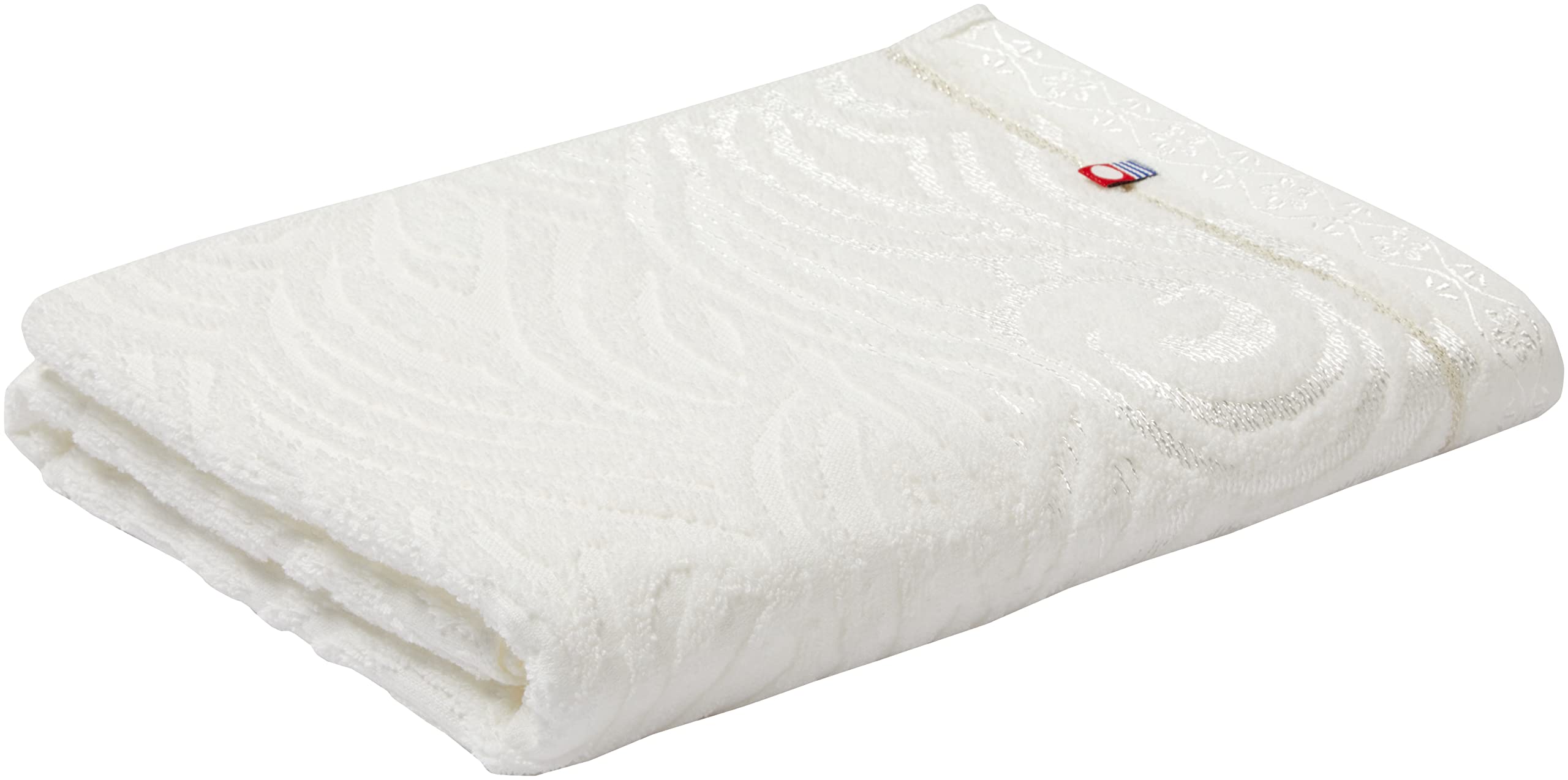 Premium Japanese Imabari Woven White Bath Towel SR2539 - Soft, Absorbent & Quick-Drying for Spa, Hotel & Luxury Home Use