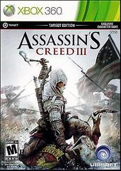Assassin's Creed III Target Edition - Complete in Box (CIB) for Xbox 360 | Action-Adventure Game | Perfect for Historical Gaming Enthusiasts & Collectors