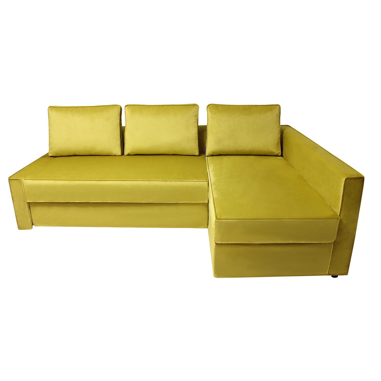 CRIUSJA IKEA Friheten Sofa Bed Sleeper Cover - Right Chaise Sectional Couch Slipcover with Cushion & Pillow Covers (2030-10) - Perfect for Living Room, Home Theater & Guest Room Protection