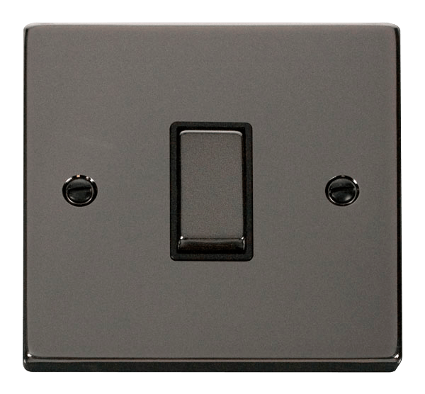 Black Nickel Intermediate Switch VPBN425BK - Durable Electrical Switch for Home & Office Lighting Control - Perfect for Bedrooms, Hallways, and Staircases