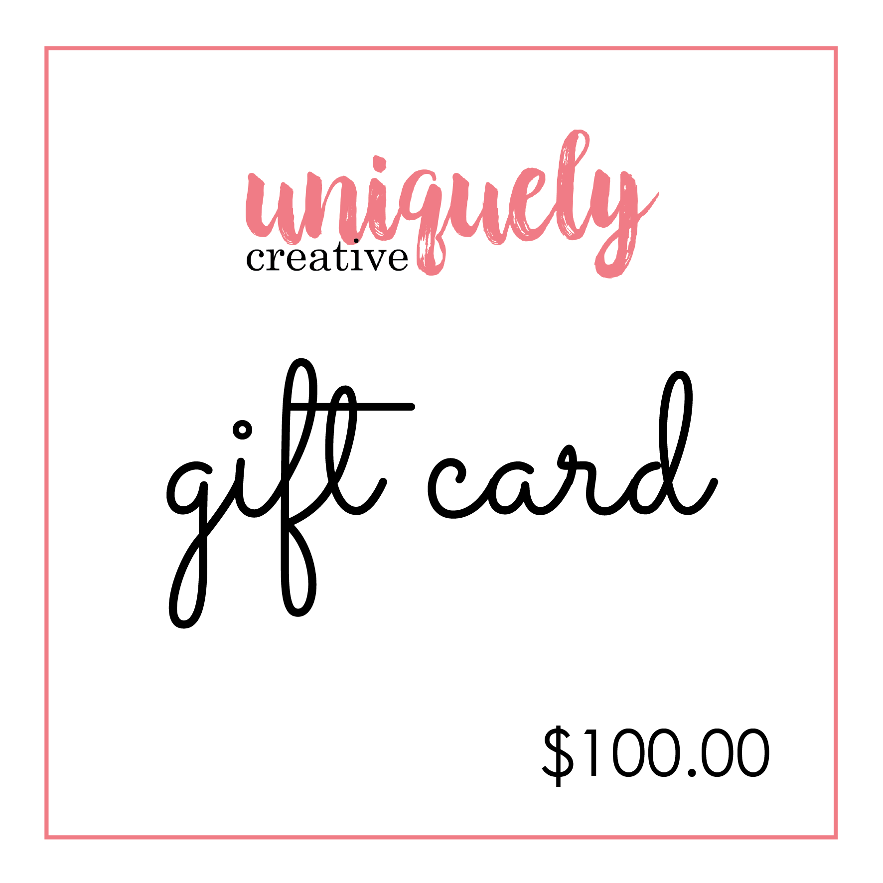$100 Gift Card - Perfect for Birthdays, Holidays & Special Occasions | Digital & Physical Options Available