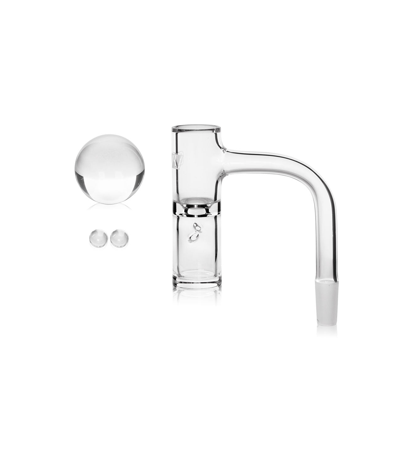 GRAV® 10mm 90° Quartz Hybrid Bucket Set - Premium Smoking Accessory for Smooth Hits | Perfect for Dabbing & Concentrate Sessions
